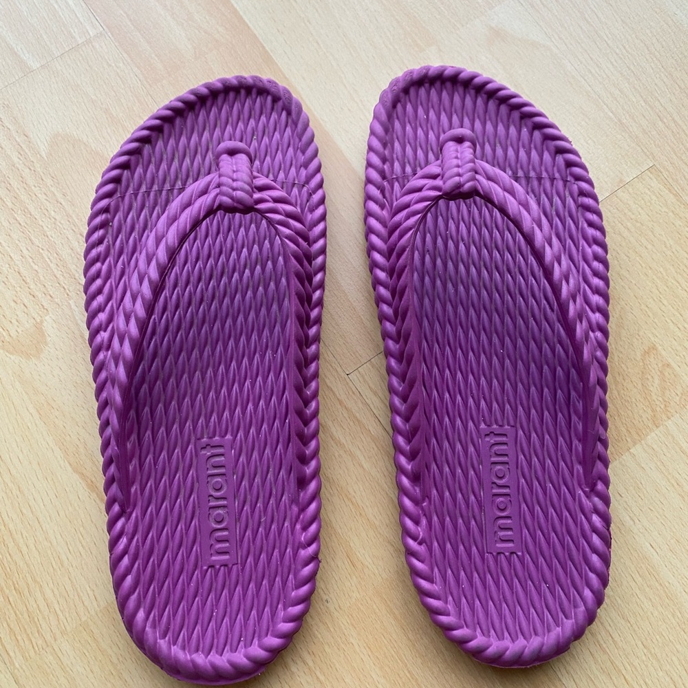 Isabel Marant Purple Women's Sandals